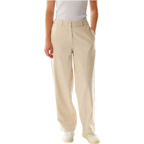 Relaxed Fit Hose mit mittlerer Leibhöhe , Damen, Größe: S - American vintage - Modalova