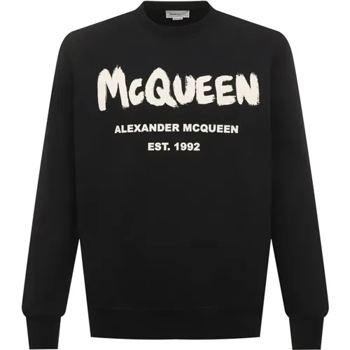 Sweatshirts, male, , Size: M Men's Clothing Sweatshirts Aw23 - alexander mcqueen - Modalova