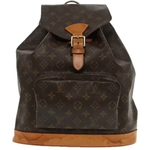 Pre-owned Backpacks, female, , Size: ONE SIZE Pre-owned Canvas louis-vuitton-bags - Louis Vuitton Vintage - Modalova