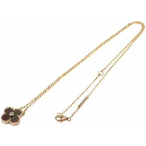 Pre-owned Jewellery, female, , Size: ONE SIZE Pre-owned Rose Gold necklaces - Van Cleef & Arpels Pre-owned - Modalova