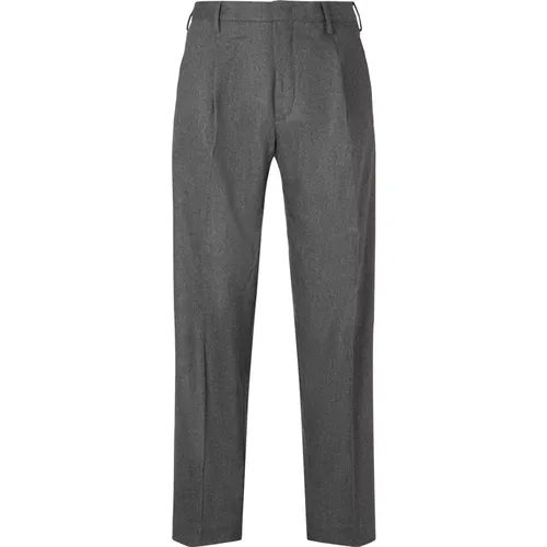 Straight Trousers, male, , Size: XL Wool tailored trousers - Slowear - Modalova
