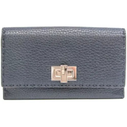 Pre-owned Wallets, female, , Size: ONE SIZE Pre-owned Leather wallets - Fendi Vintage - Modalova