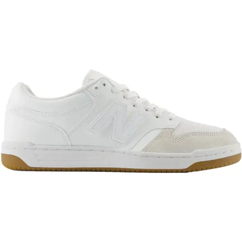 Leder-Sneakers - Weiß Blancs - New Balance - Modalova