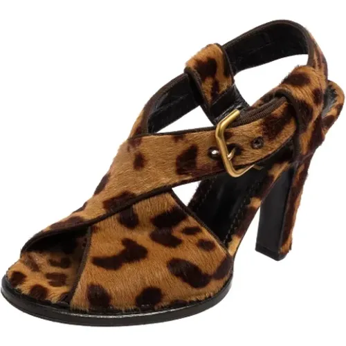 Pre-owned Stoff sandals , Damen, Größe: 36 1/2 EU - Yves Saint Laurent Vintage - Modalova