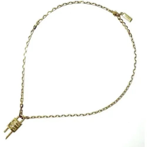 Pre-owned Jewellery, female, , Size: ONE SIZE Pre-owned Metal necklaces - Givenchy Pre-owned - Modalova