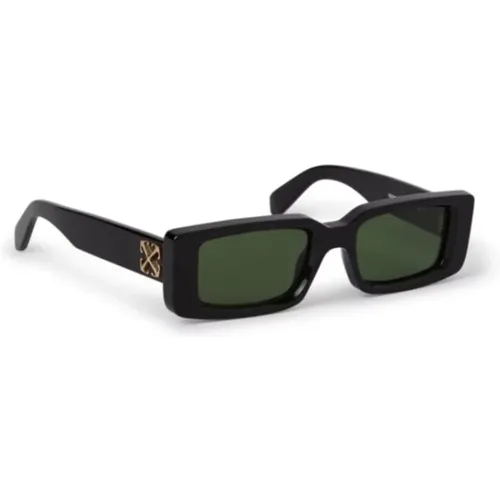 Stilvolle Sonnenbrille , unisex, Größe: 50 MM - Off White - Modalova