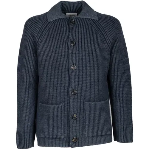 Midnight Cardigan , male, Sizes: 2XL, L - Circolo 1901 - Modalova