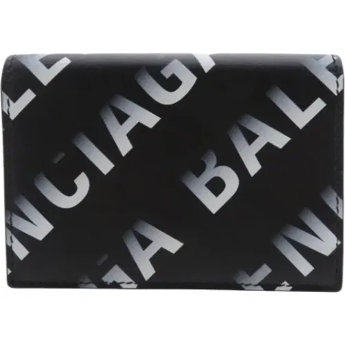 Pre-owned Leather wallets , female, Sizes: ONE SIZE - Balenciaga Vintage - Modalova