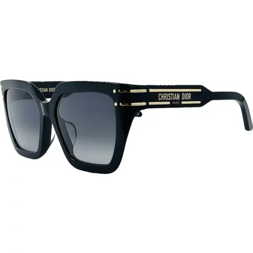 Signature S10F Sonnenbrille - Schwarz - Dior - Modalova