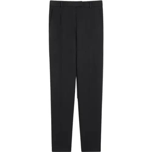 Slim-fit Trousers, female, , Size: XS Slim Fit Jersey Pants - Max Mara - Modalova