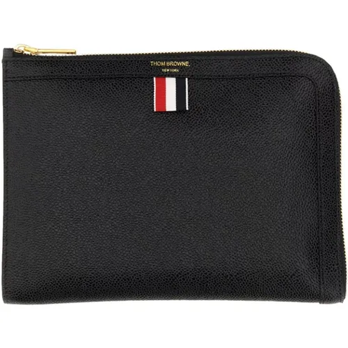 Small Document Holder , male, Sizes: ONE SIZE - Thom Browne - Modalova