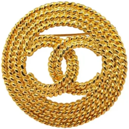 Pre-owned Jewellery, female, , Size: ONE SIZE Pre-owned Fabric brooches - Chanel Vintage - Modalova