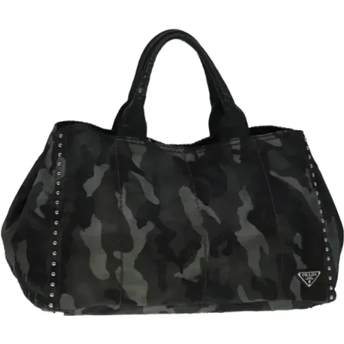 Pre-owned Tote Bags, female, , Size: ONE SIZE Pre-owned Nylon prada-bags - Prada Vintage - Modalova