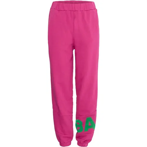 Sweatpants, female, , Size: S Flock Sweat Pants Very Berry - Ball - Modalova