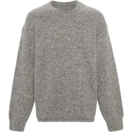 Chunky Knit Grey Sweater , male, Sizes: L, XL, M - Jacquemus - Modalova