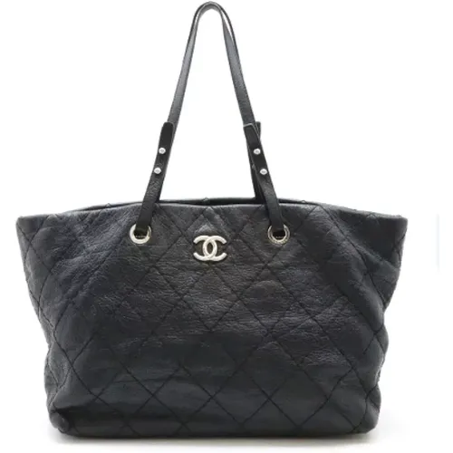 Pre-owned Tote Bags, female, , Size: ONE SIZE Pre-owned Leather totes - Chanel Vintage - Modalova