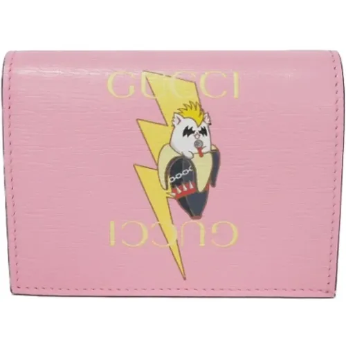 Pre-owned Wallets, female, , Size: ONE SIZE Pre-owned Leather wallets - Gucci Vintage - Modalova