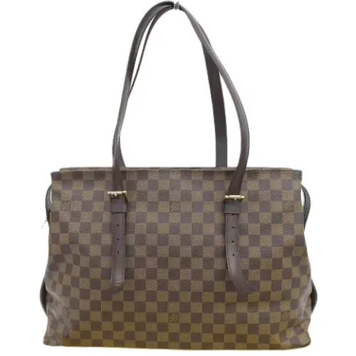 Pre-owned Tote Bags, female, , Size: ONE SIZE Pre-owned Canvas louis-vuitton-bags - Louis Vuitton Vintage - Modalova