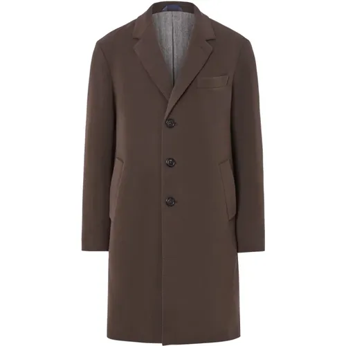 Single-Breasted Coats, male, , Size: L Button-Up Coat - Circolo 1901 - Modalova