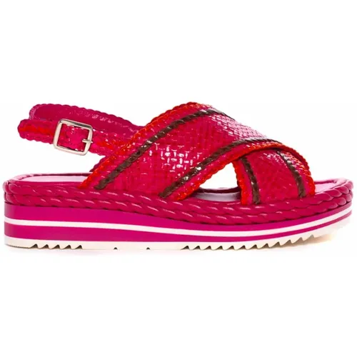 Flat Sandalen , Damen, Größe: 36 EU - Pons Quintana - Modalova