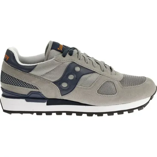 Sneakers, male, , Size: 11 US Grey Laced Sneakers Aw22 - Saucony - Modalova