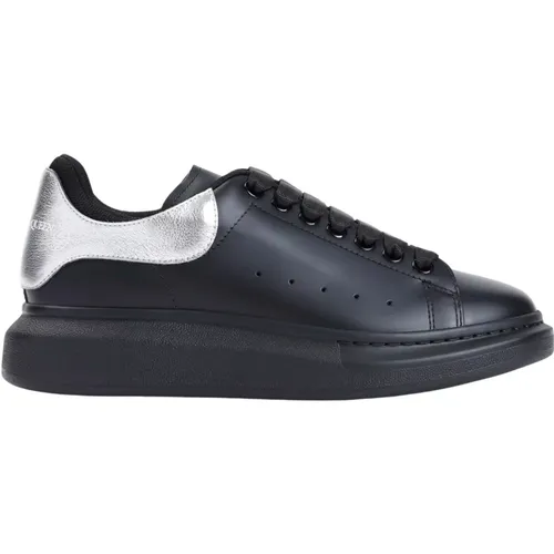 Schwarz Silber Sneaker , Herren, Größe: 41 EU - alexander mcqueen - Modalova