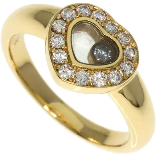 Pre-owned Jewellery, female, , Size: ONE SIZE Pre-owned Gold rings - Chopard Pre-owned - Modalova