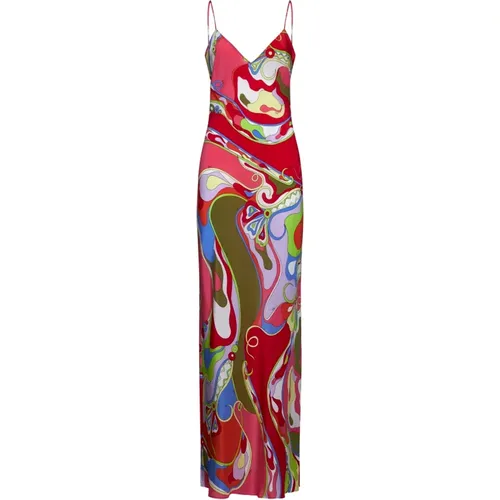 Elegant Long Dress , female, Sizes: M - EMILIO PUCCI - Modalova