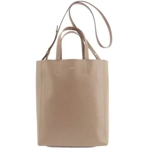 Pre-owned Tote Bags, female, , Size: ONE SIZE Pre-owned Leather celine-bags - Celine Vintage - Modalova