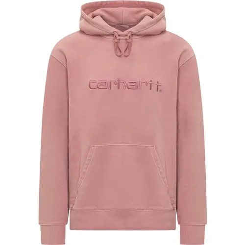 Hoodies, male, , Size: S Hooded Duster Sweatshirt - Carhartt WIP - Modalova