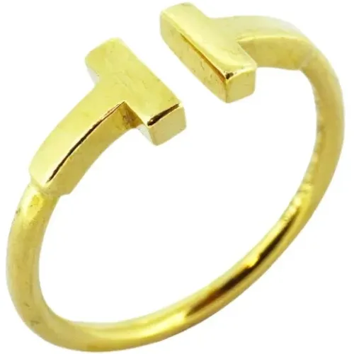 Pre-owned Jewellery, female, , Size: ONE SIZE Pre-owned Gold rings - Tiffany & Co. Pre-owned - Modalova