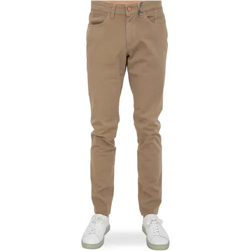Slim-fit Trousers , male, Sizes: W36, W33, W40, W32 - Jeckerson - Modalova