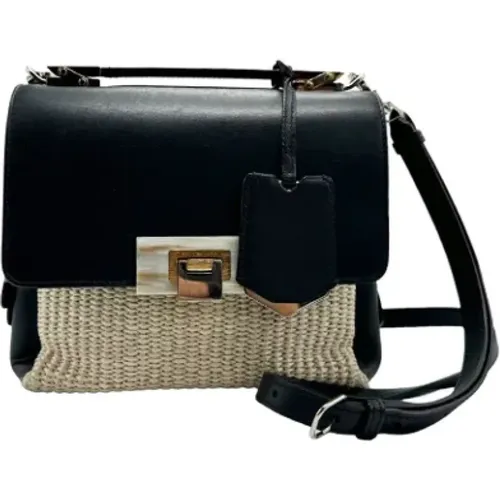 Pre-owned Cross Body Bags, female, , Size: ONE SIZE Pre-owned Raffia balenciaga-bags - Balenciaga Vintage - Modalova