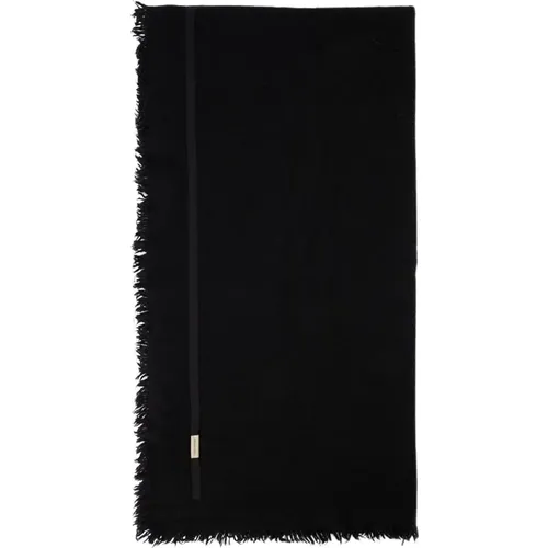 Alwin Scarf in Wool , female, Sizes: ONE SIZE - Ann Demeulemeester - Modalova