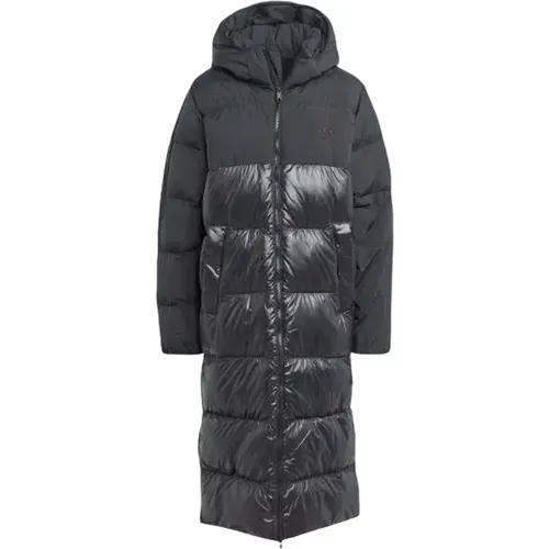 Regen Elongated Jacke , Damen, Größe: M - Adidas - Modalova