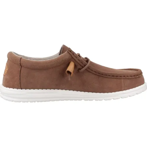 Craft Suede Schnürschuhe , Herren, Größe: 43 EU - Hey Dude - Modalova