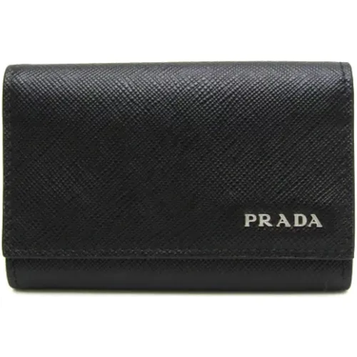 Pre-owned Accessories, female, , Size: ONE SIZE Pre-owned Leather key-holders - Prada Vintage - Modalova