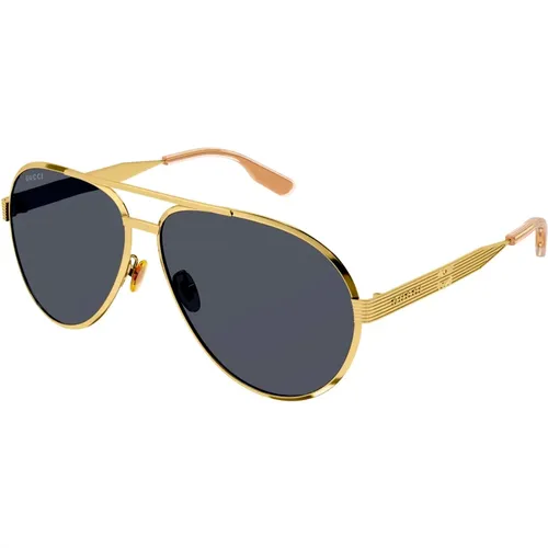 Sonnenbrillen , Herren, Größe: 64 MM - Gucci - Modalova