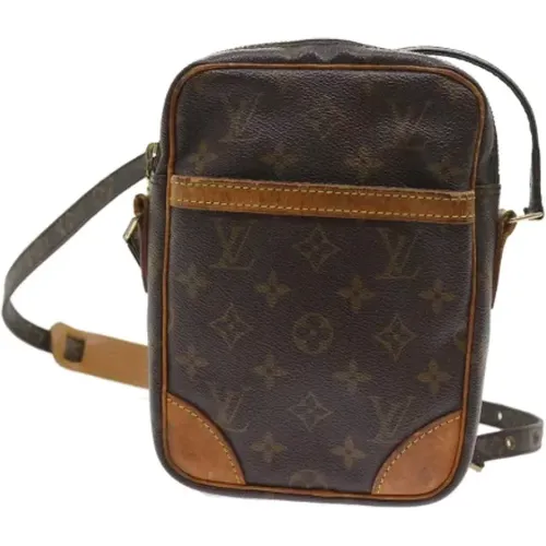 Pre-owned Canvas shoulder-bags , female, Sizes: ONE SIZE - Louis Vuitton Vintage - Modalova