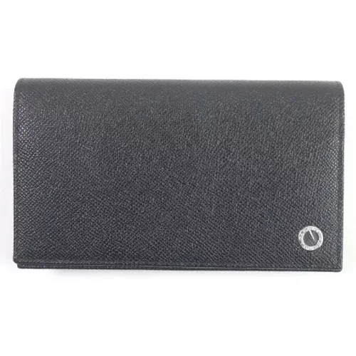 Pre-owned Wallets, female, , Size: ONE SIZE Pre-owned Leather wallets - Bvlgari Vintage - Modalova