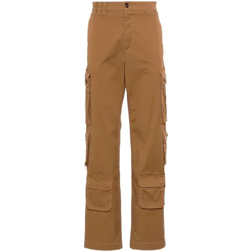 Trousers Aw24 , male, Sizes: M, L - Dolce & Gabbana - Modalova