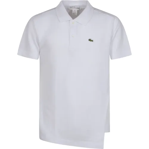 Weißes T-Shirt mit Logo Patch - Comme des Garçons - Modalova
