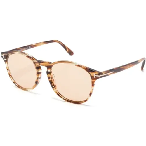 Sunglasses, unisex, , Size: 53 MM Ft1097 55E Sunglasses - Tom Ford - Modalova