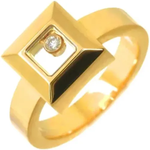 Pre-owned Jewellery, female, , Size: ONE SIZE Pre-owned Gold rings - Chopard Pre-owned - Modalova