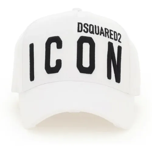 Caps, male, , Size: ONE SIZE Be Icon Baseball Cap - Dsquared2 - Modalova