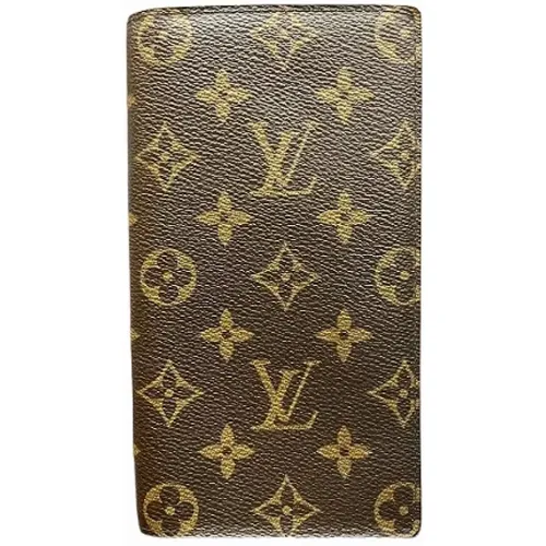 Pre-owned Wallets, female, , Size: ONE SIZE Pre-owned Canvas wallets - Louis Vuitton Vintage - Modalova