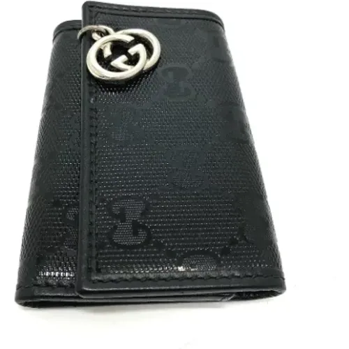 Pre-owned Accessories, male, , Size: ONE SIZE Pre-owned Fabric key-holders - Gucci Vintage - Modalova