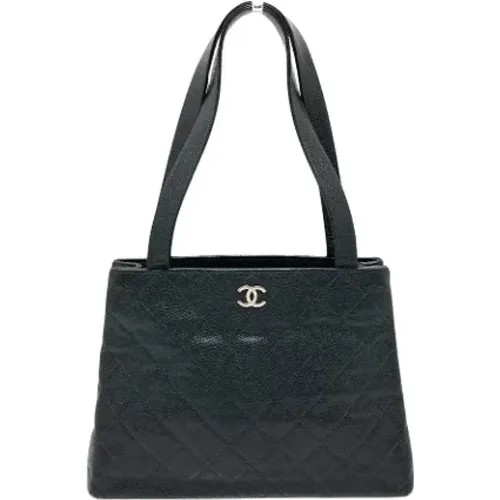 Pre-owned Tote Bags, female, , Size: ONE SIZE Pre-owned Leather chanel-bags - Chanel Vintage - Modalova