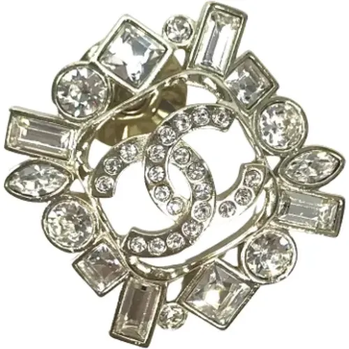 Pre-owned Jewellery, female, , Size: ONE SIZE Pre-owned Metal brooches - Chanel Vintage - Modalova