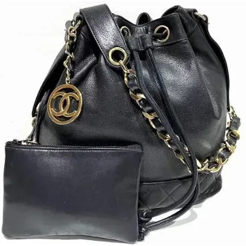 Pre-owned Bucket Bags, female, , Size: ONE SIZE Pre-owned Leather chanel-bags - Chanel Vintage - Modalova